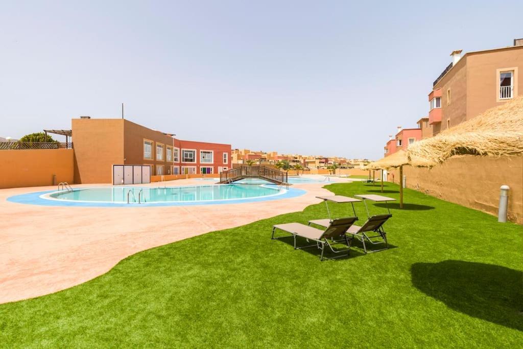 Las Dunas Corralejo Home With Swimming Pool Экстерьер фото