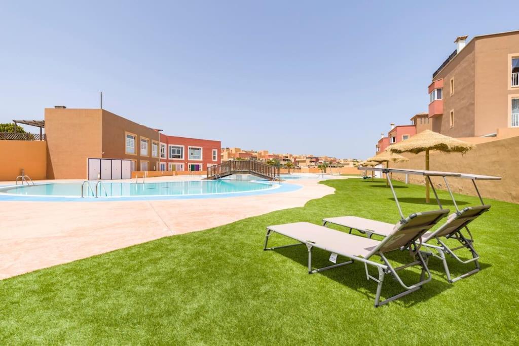 Las Dunas Corralejo Home With Swimming Pool Экстерьер фото